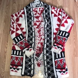 Patterned Cardigan ( very warm)